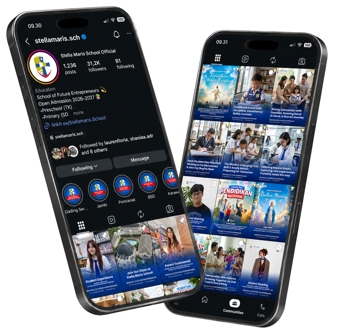 Stella Maris on Social Media